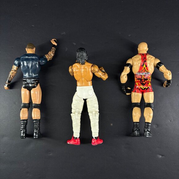 WWE Action Figures Set Of 3 - Randy Orton Roman Reigns Rob Van Dam Collectibles - Picture 5 of 6